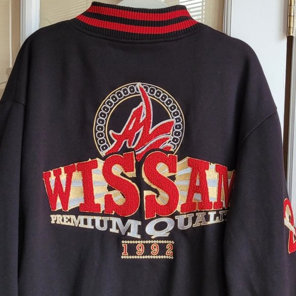 Al Wissam Varsity Bomber Men's Jacket Size 2XL - Picture 10 of 16